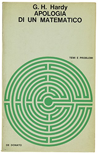Apologia Di Un Matematico