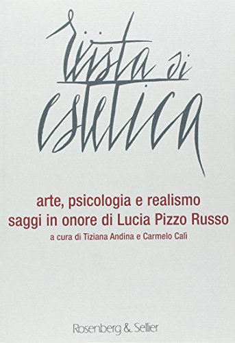 Arte psicologia e reliasmo Saggi in onore di Lucia Pizzo …