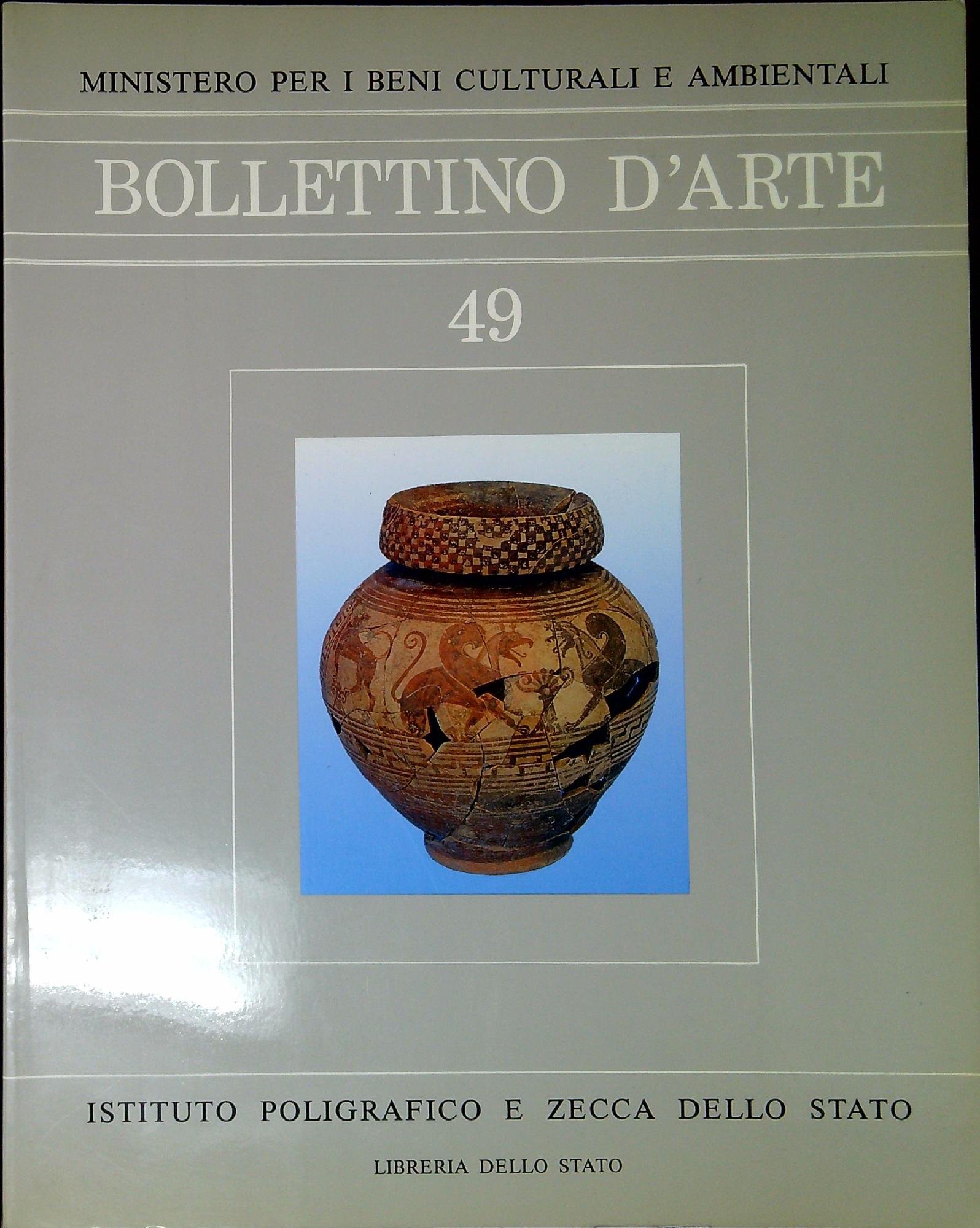 Bollettino d'arte N.49