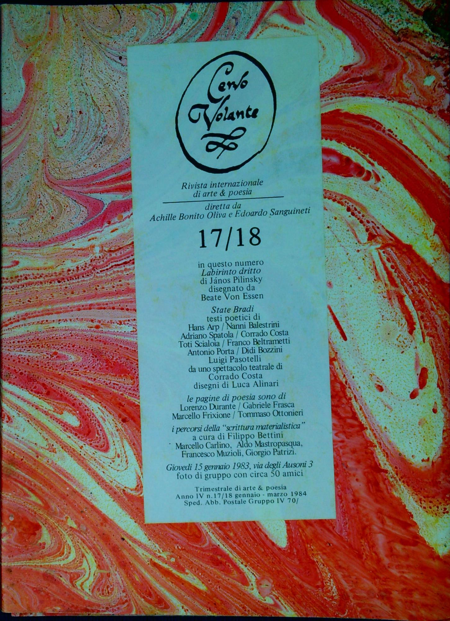 Cervo volante n.17/18 Labirinto dritto di Janos Plinsky disegnato da …