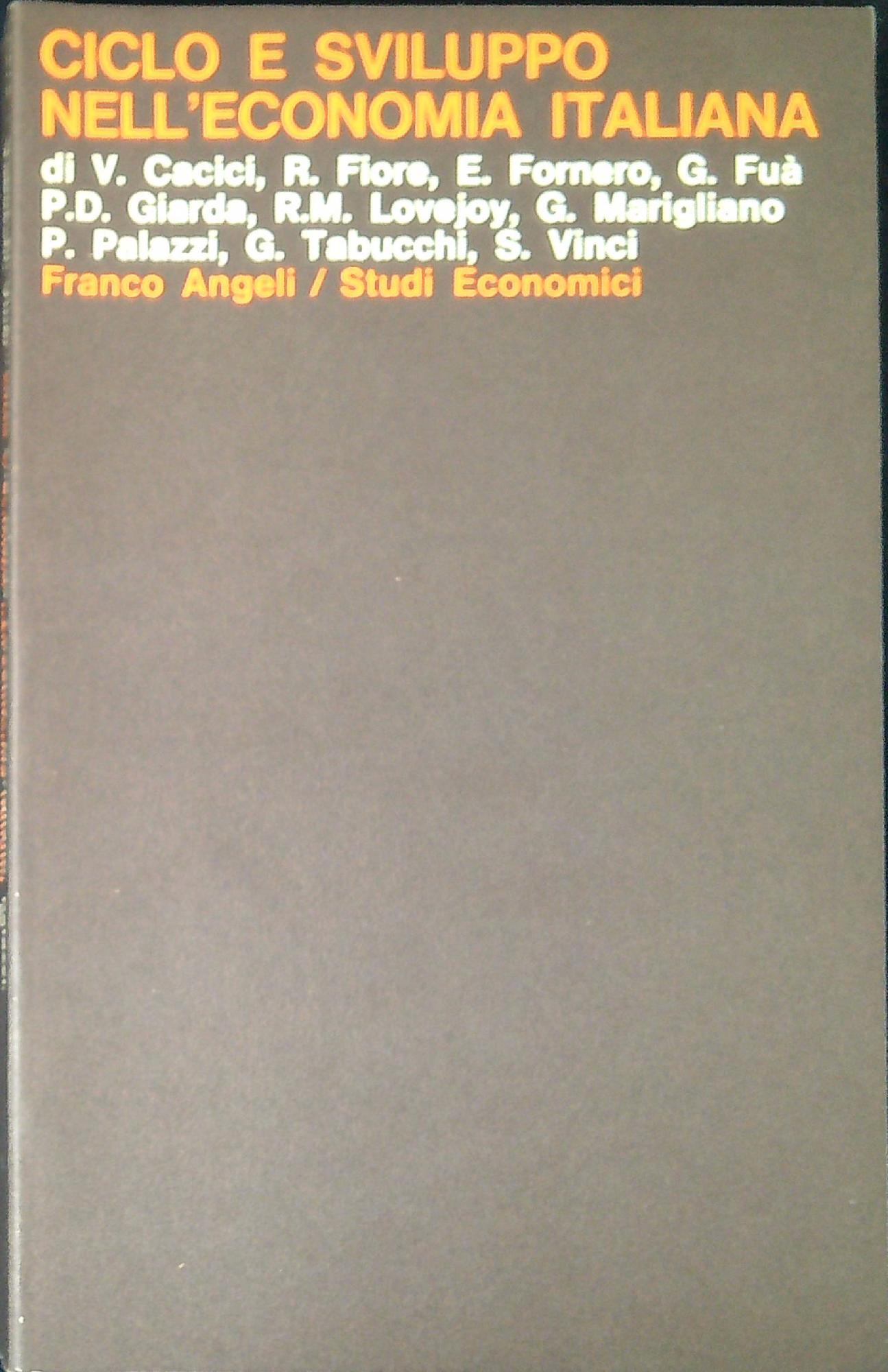 Ciclo e sviluppo nell'economia italiana
