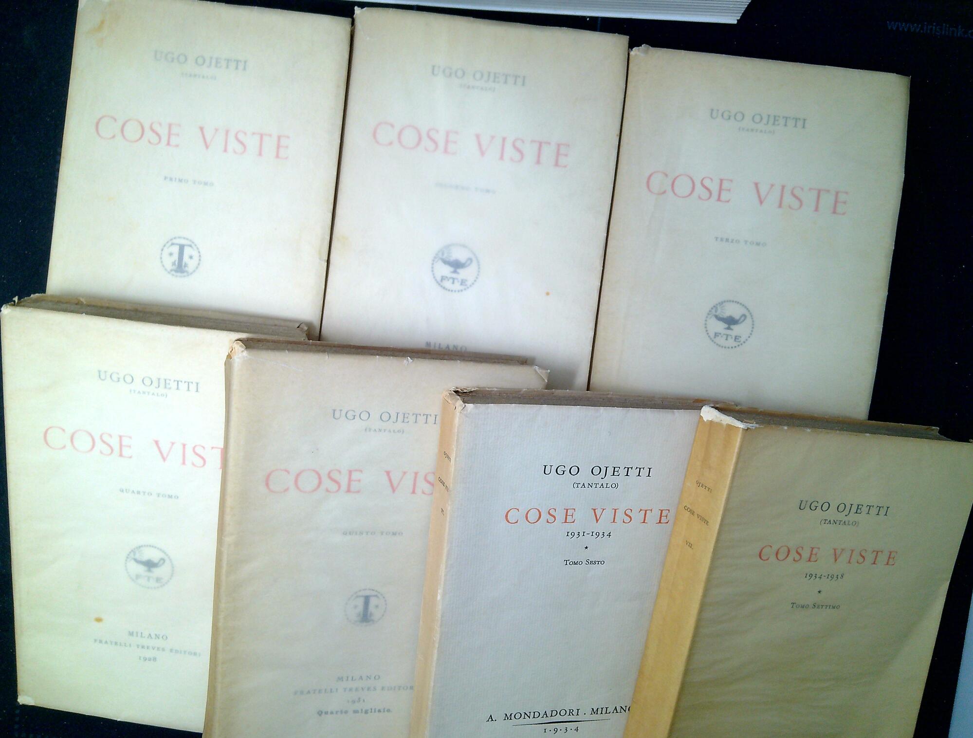 Cose Viste (Opera Completa) Sette volumi