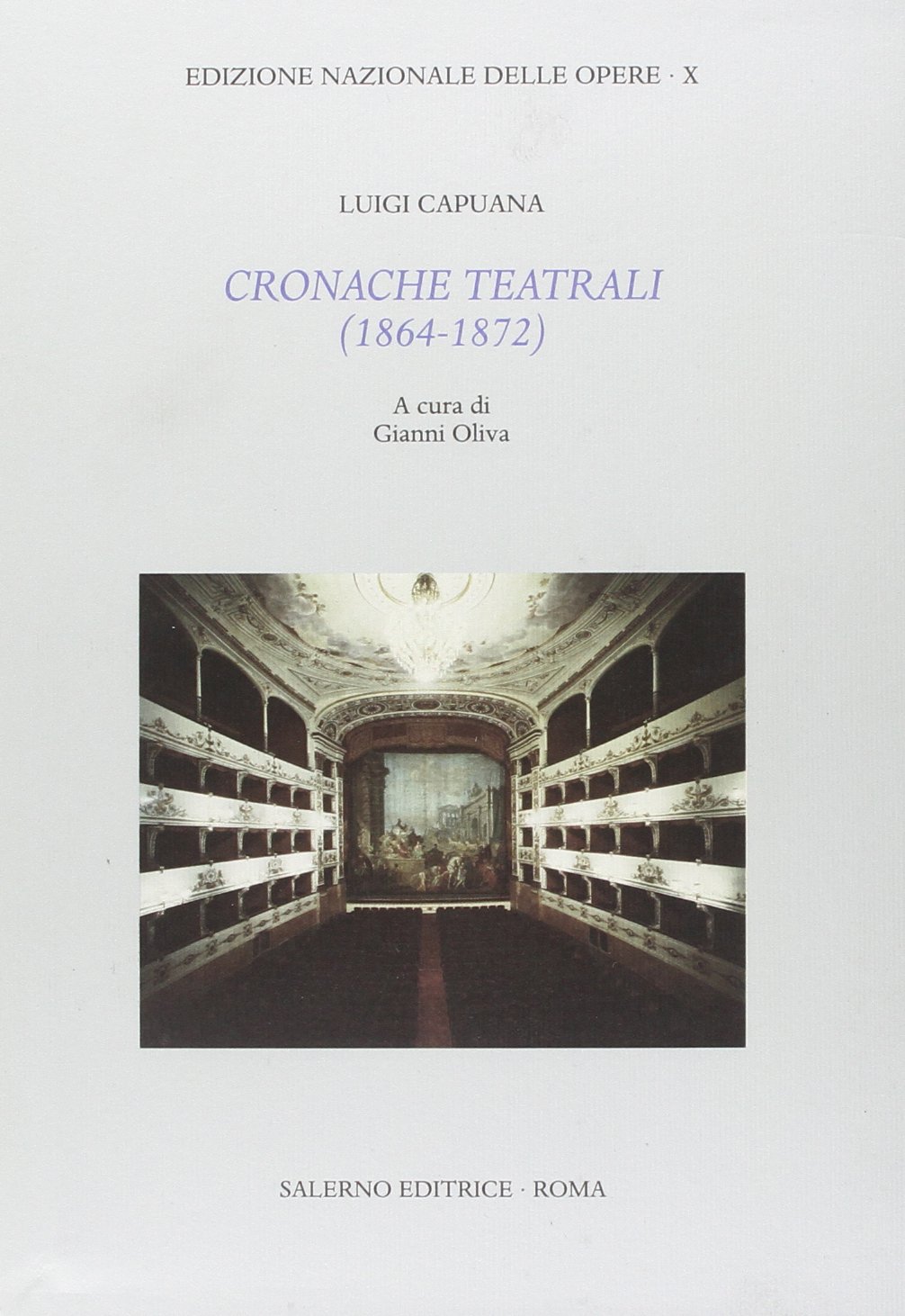 Cronache teatrali (1864-1867)
