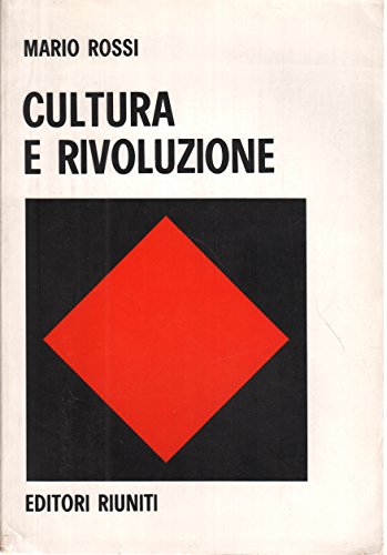 Cultura E Rivoluzione