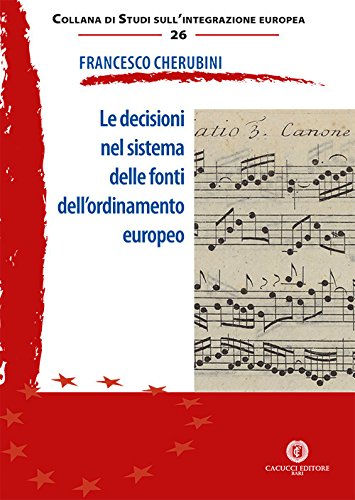 Decisioni nel sistema delle fonti dell'ordinamento europeo