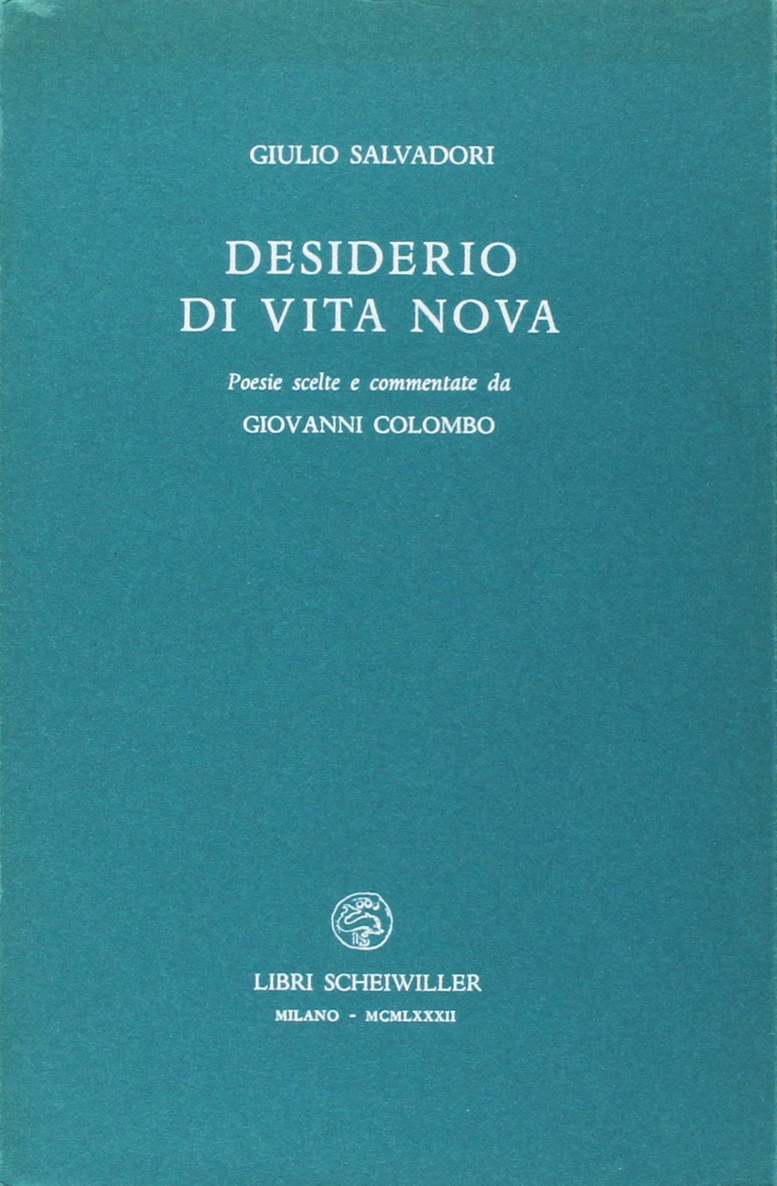 Desiderio di vita nova