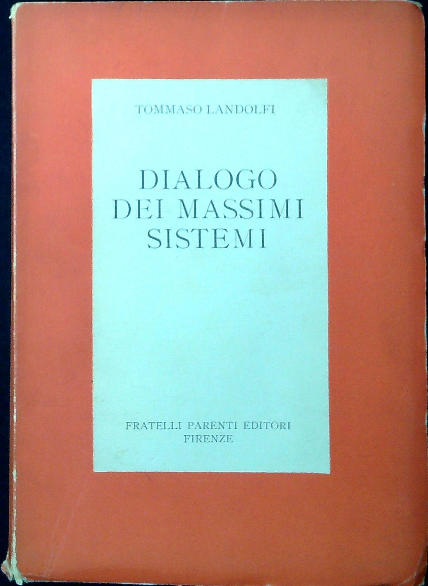 Dialogo dei massimi sistemi