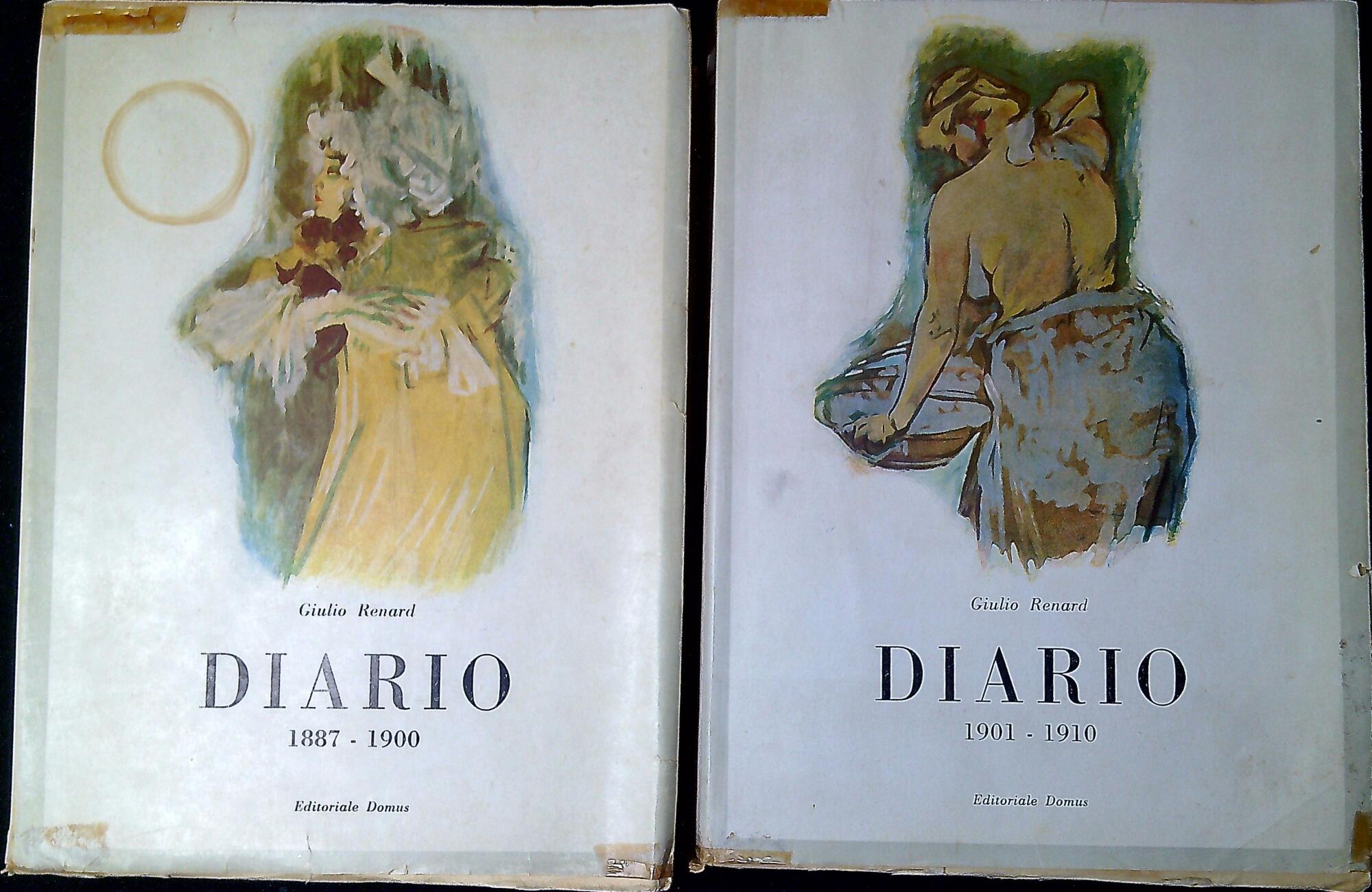 Diario vol. 1 1887-1900; vol.2 1900-1910