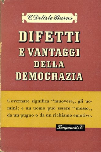 Difetti e vantaggi della democrazia