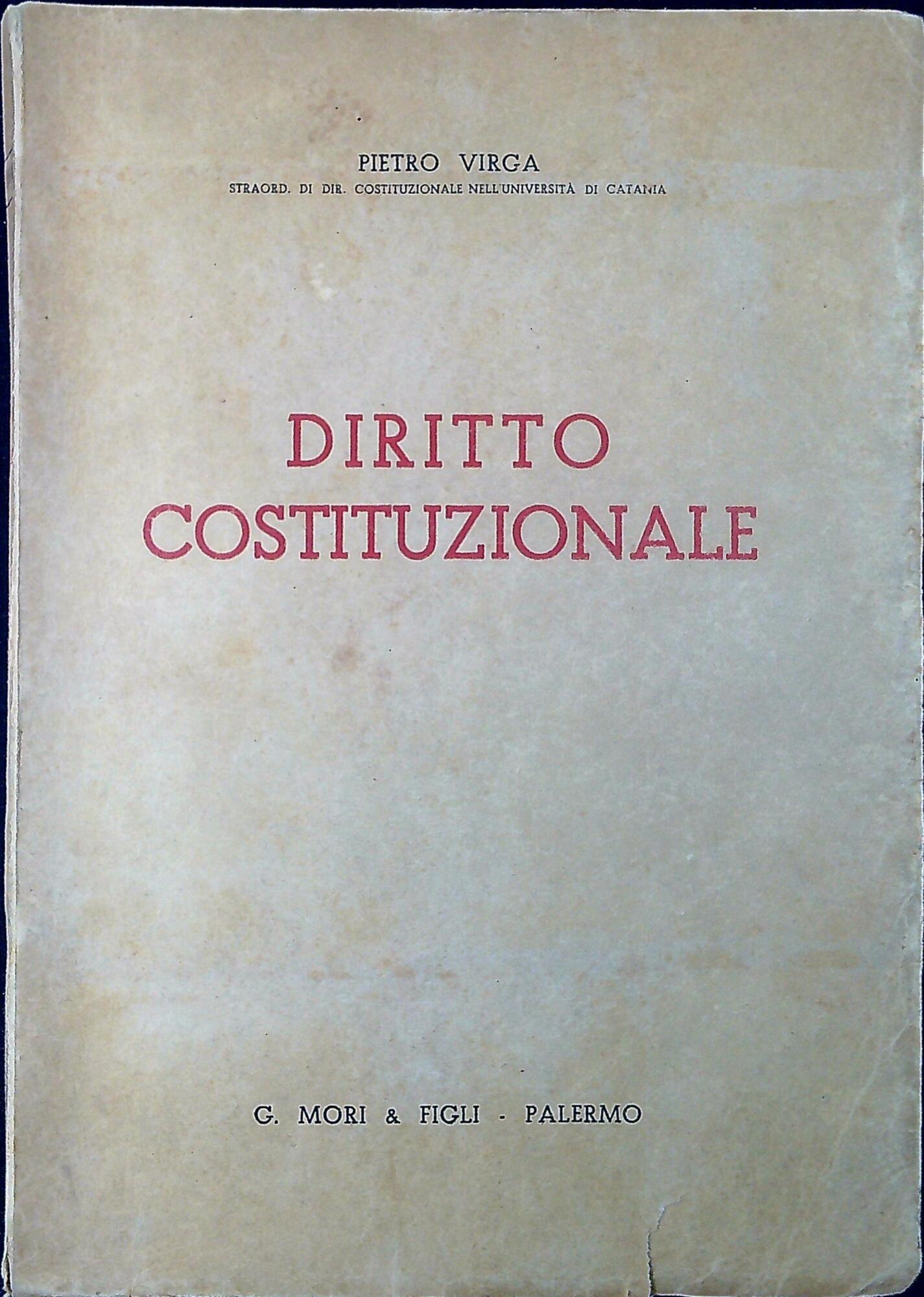 Diritto costituzionale