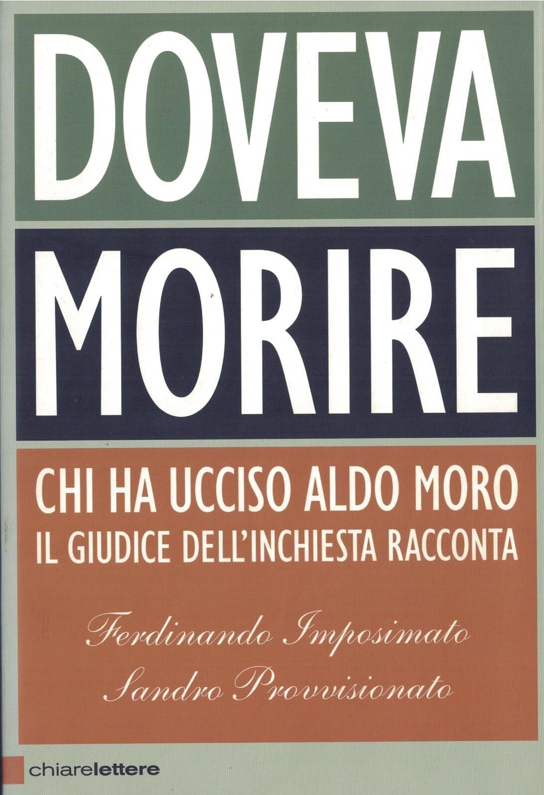 Doveva morire. Chi ha ucciso Aldo Moro. Il racconto di …