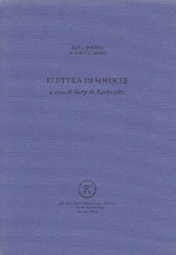 Elettra di Sofocle