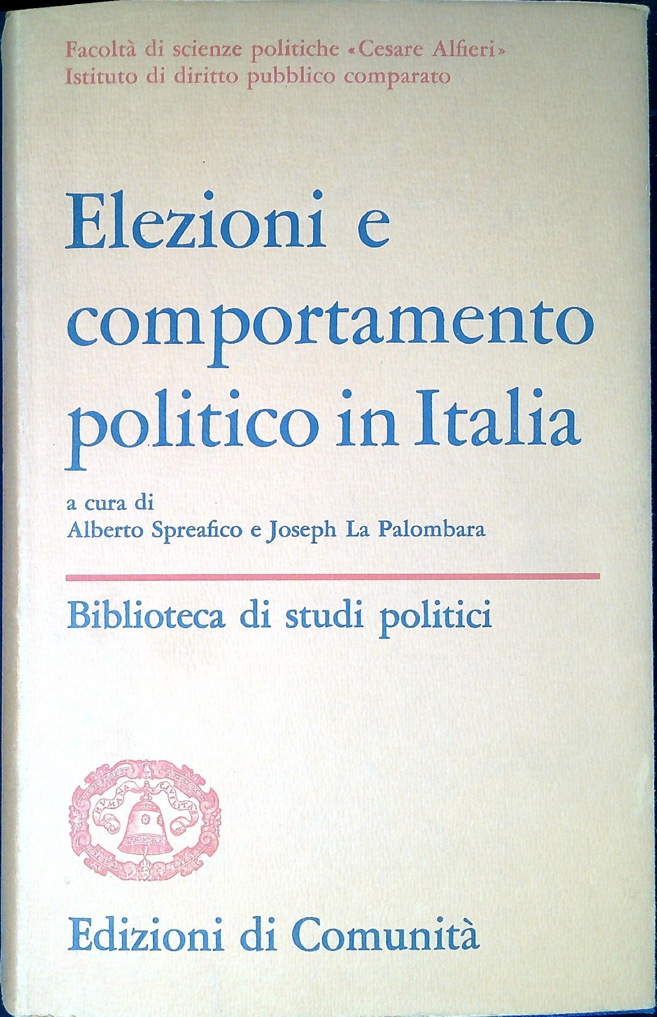 Elezioni e comportamento politico in Italia