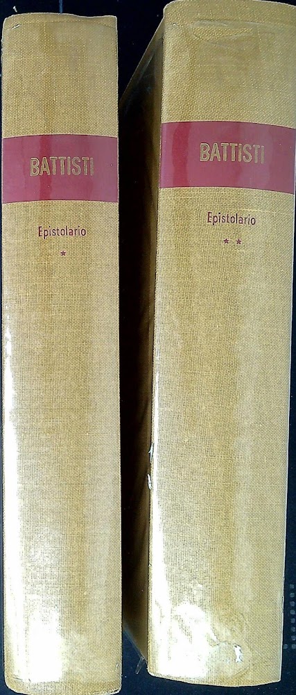 Epistolario. Due volumi