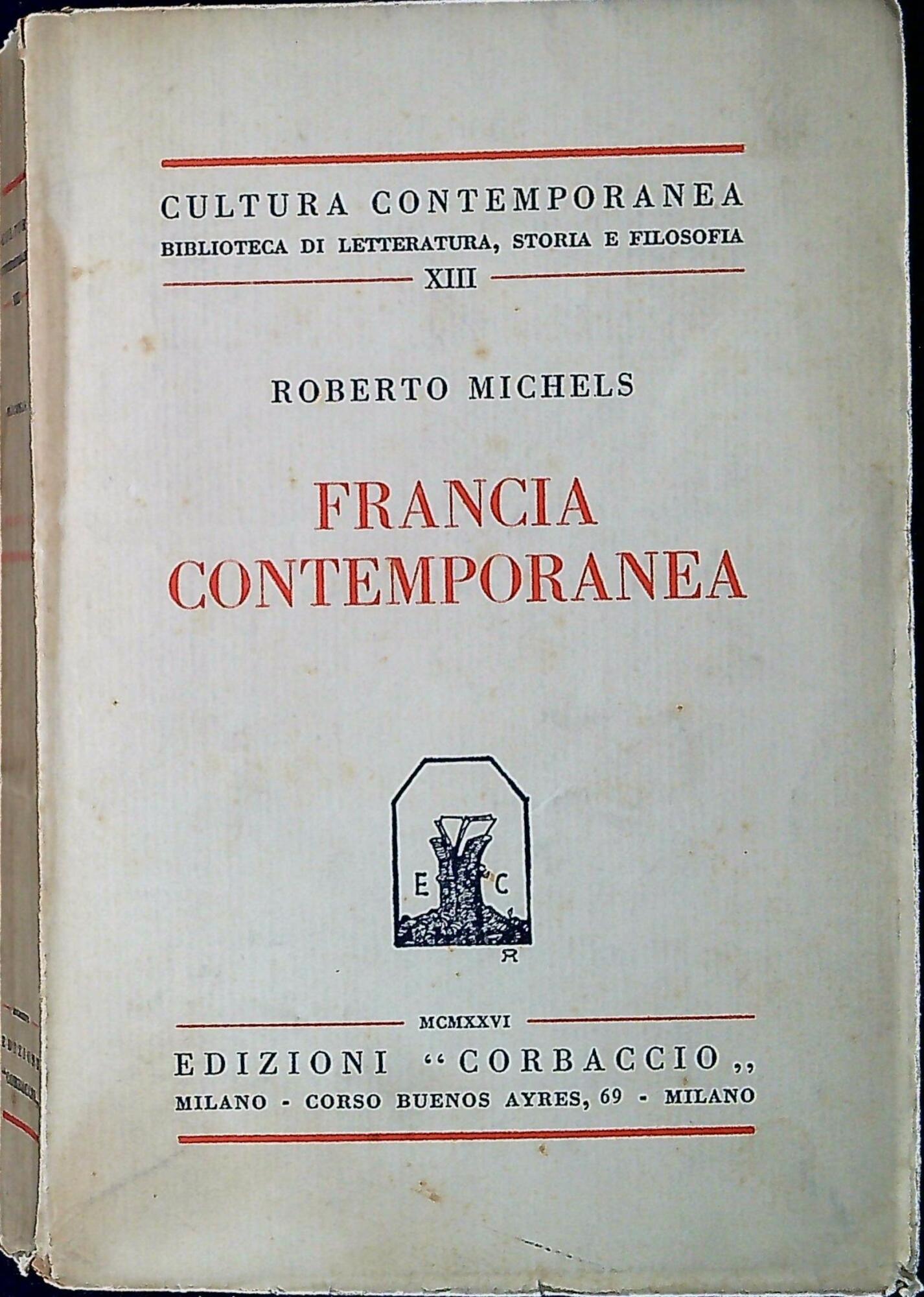 Francia contemporanea : studi, ricerche, problemi, aspetti