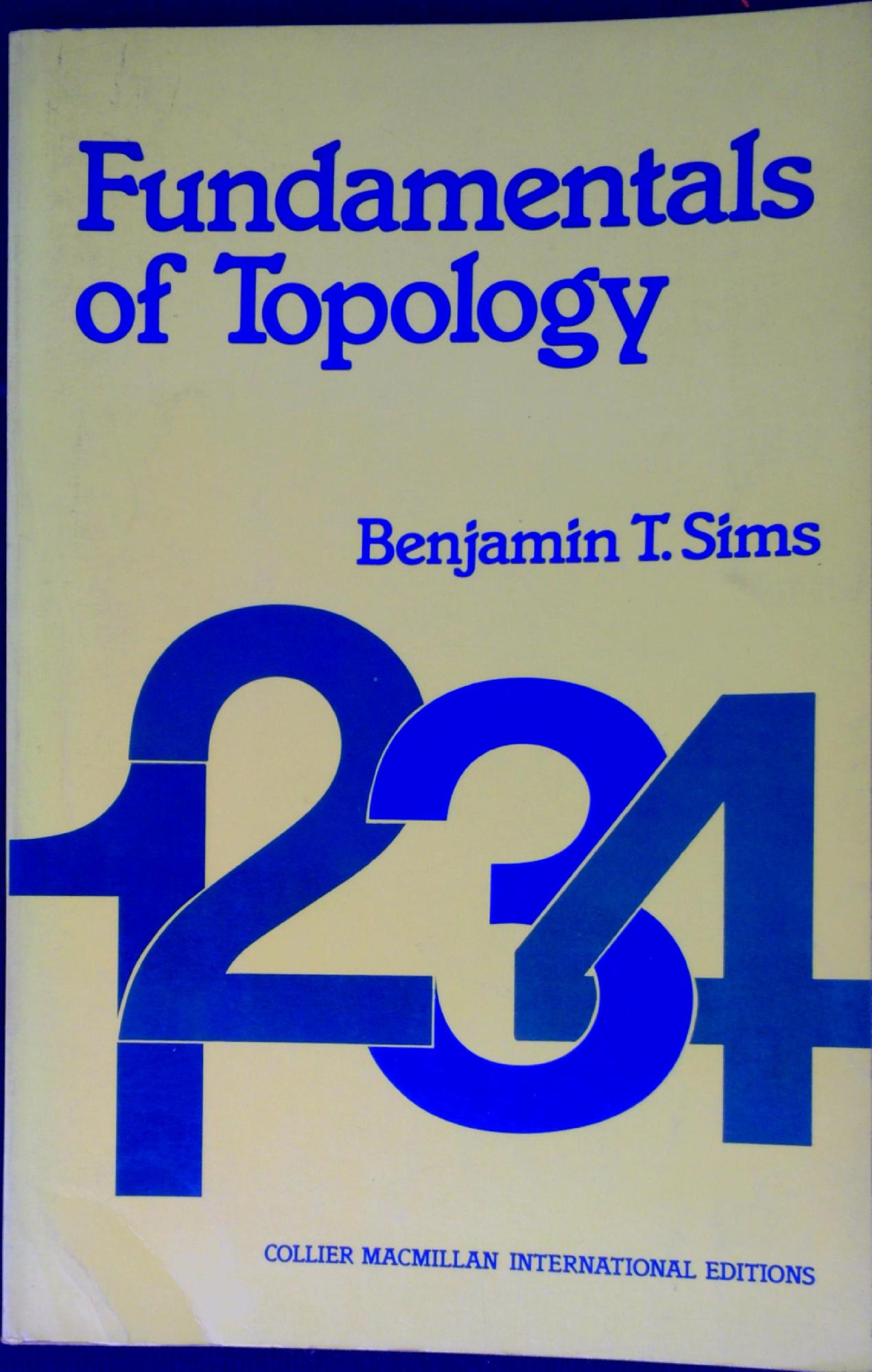 Fundamentals of topology