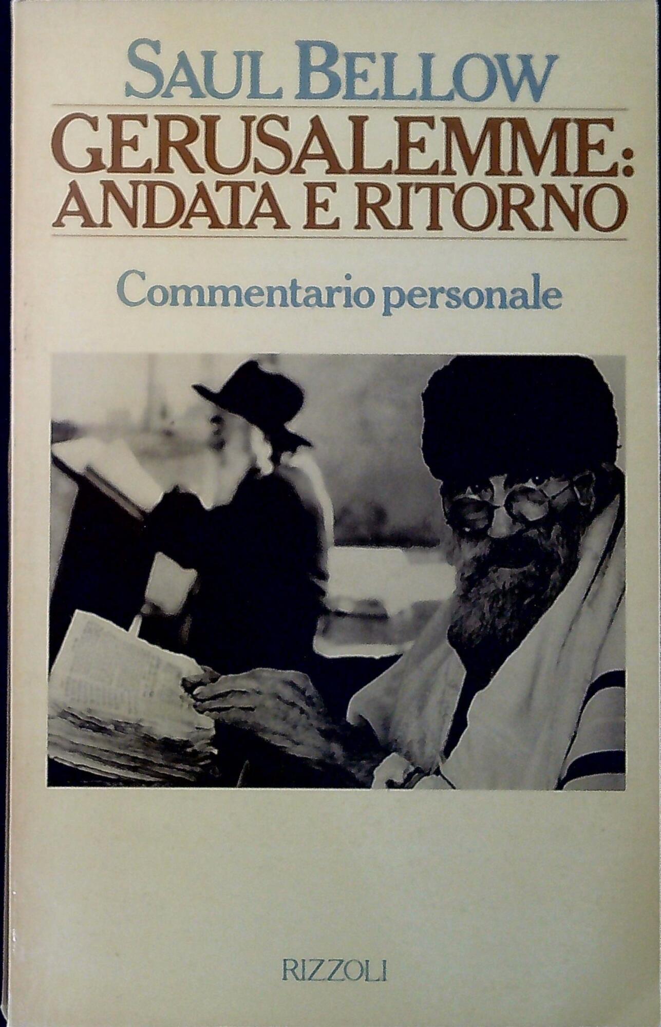Gerusalemme andata e ritorno