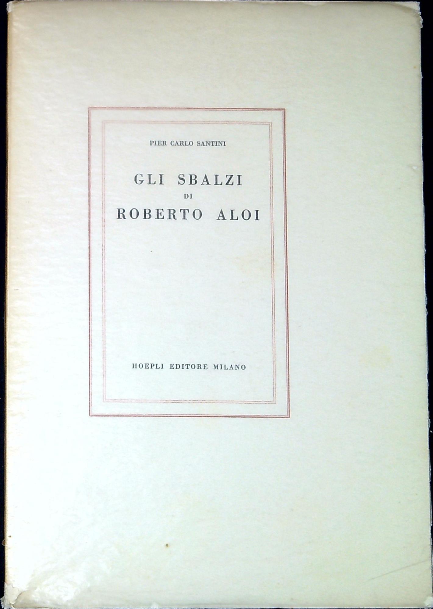 Gli sbalzi di Roberto Aloi
