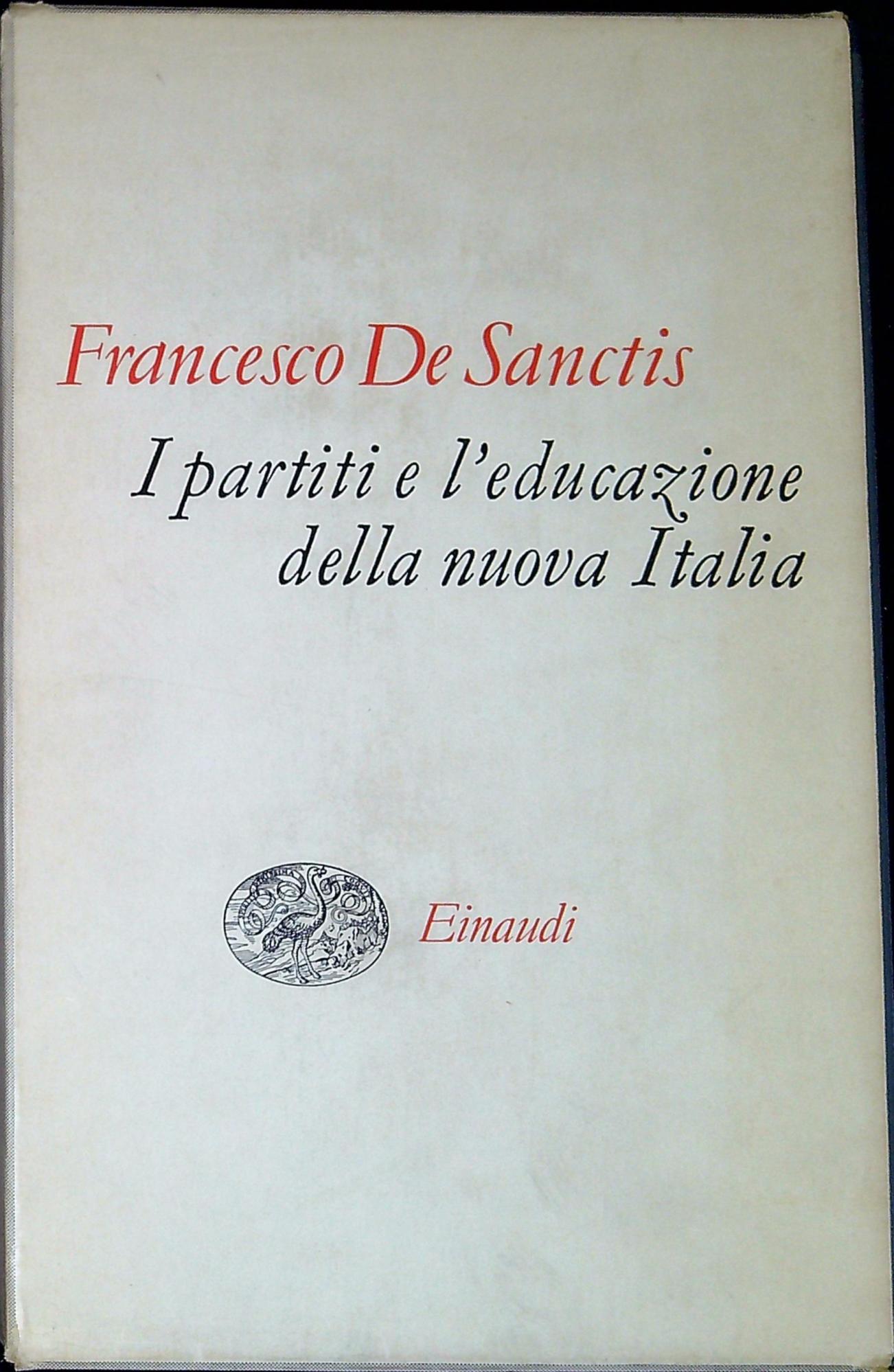 I partiti e l'educazione della nuova Italia