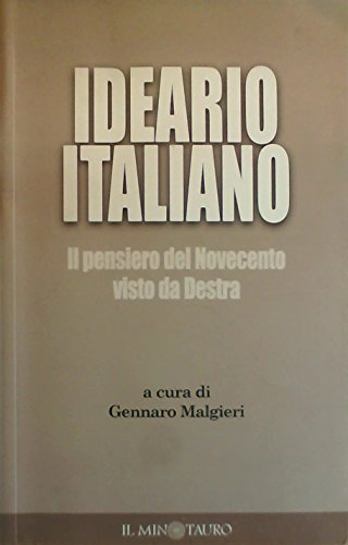Ideario del pensiero italiano. Il pensiero del Novecento visto da …