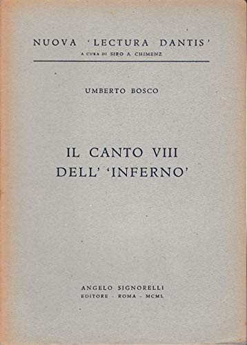 Il Canto Viii Dell'inferno