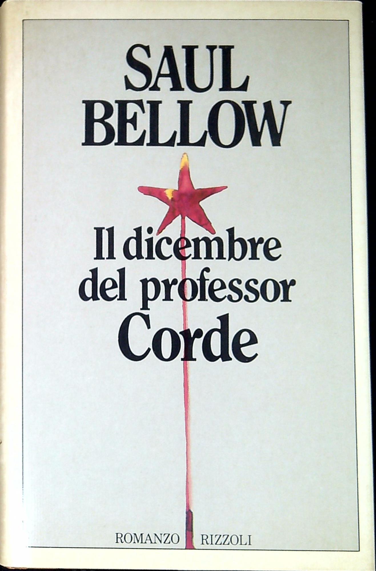 il dicembre del professor Corde