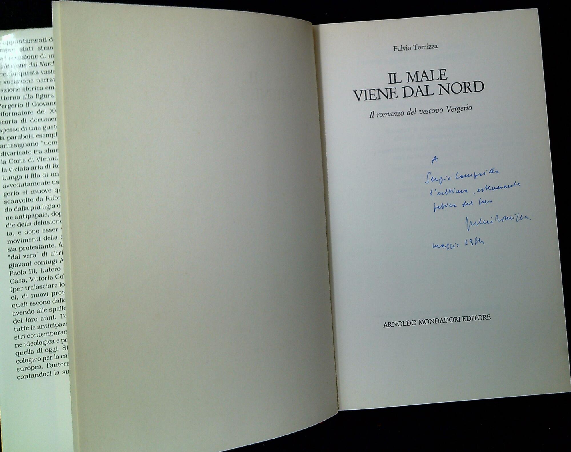 Il male viene dal nord : Il romanzo del vescovo …