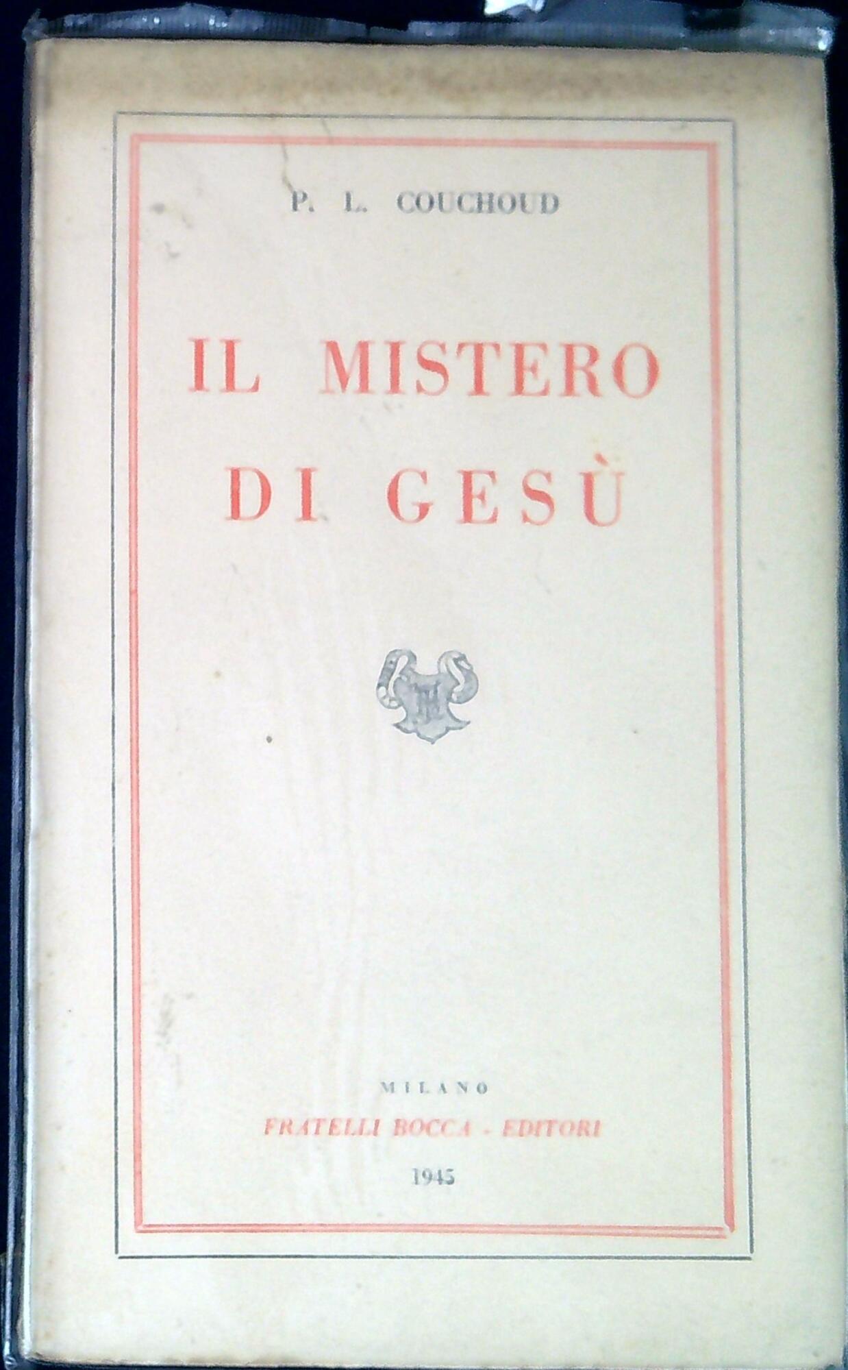 Il mistero di Gesù