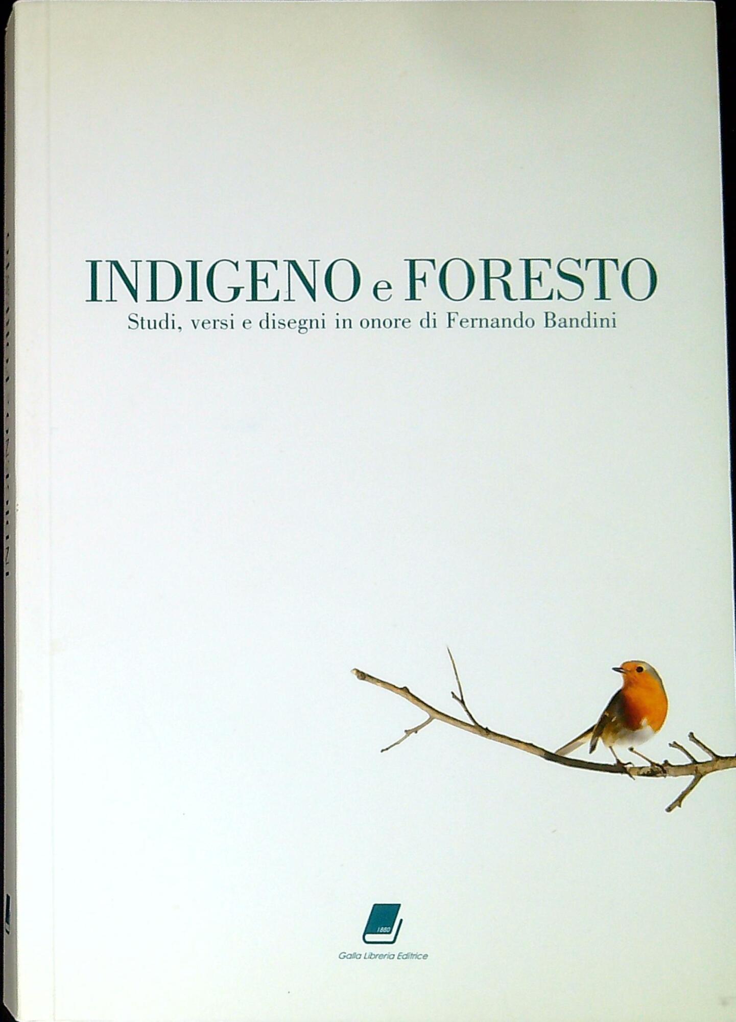 Indigeno e foresto : studi, versi e disegni in onore …