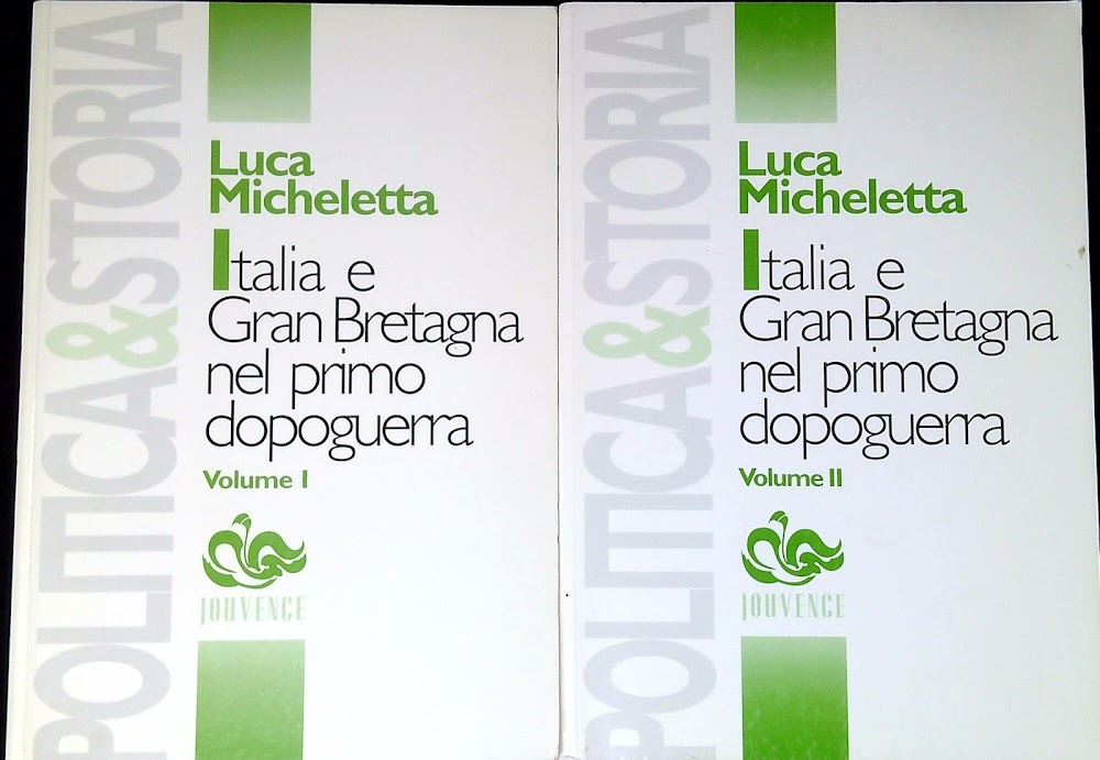 Italia e Gran Bretagna nel primo dopoguerra. Le relazioni diplomatiche …