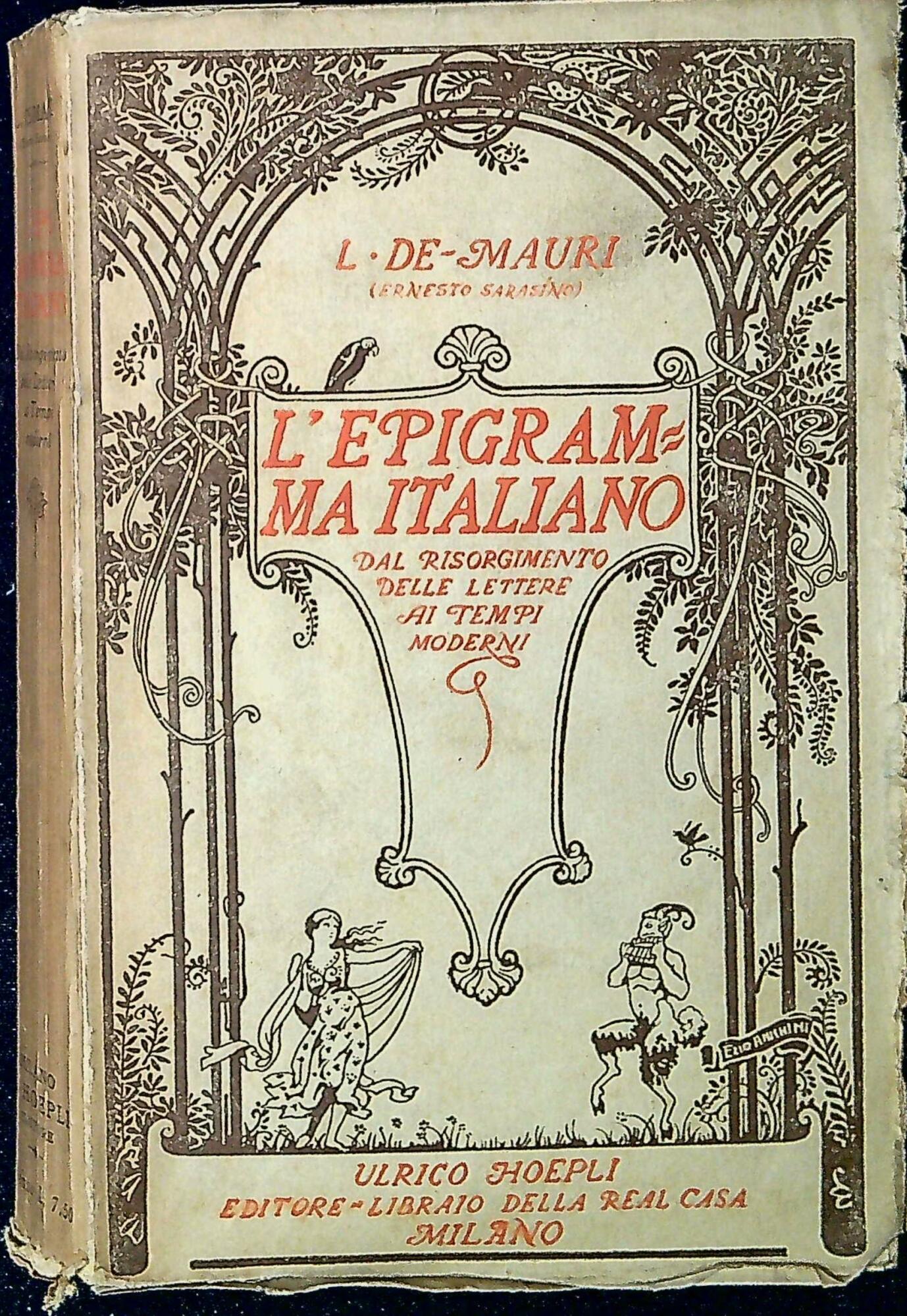 L'epigramma Italiano