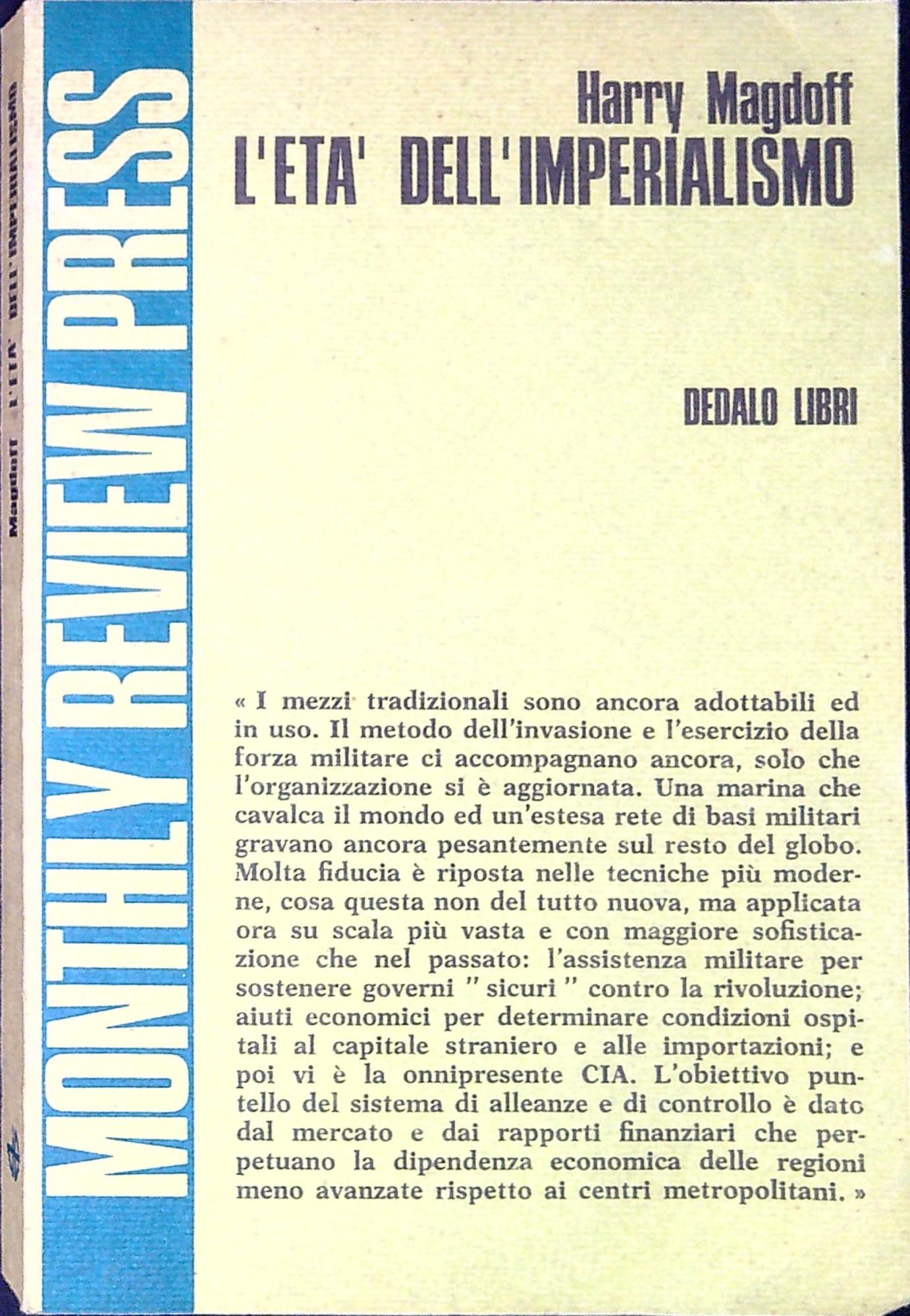 L'età dell'imperialismo