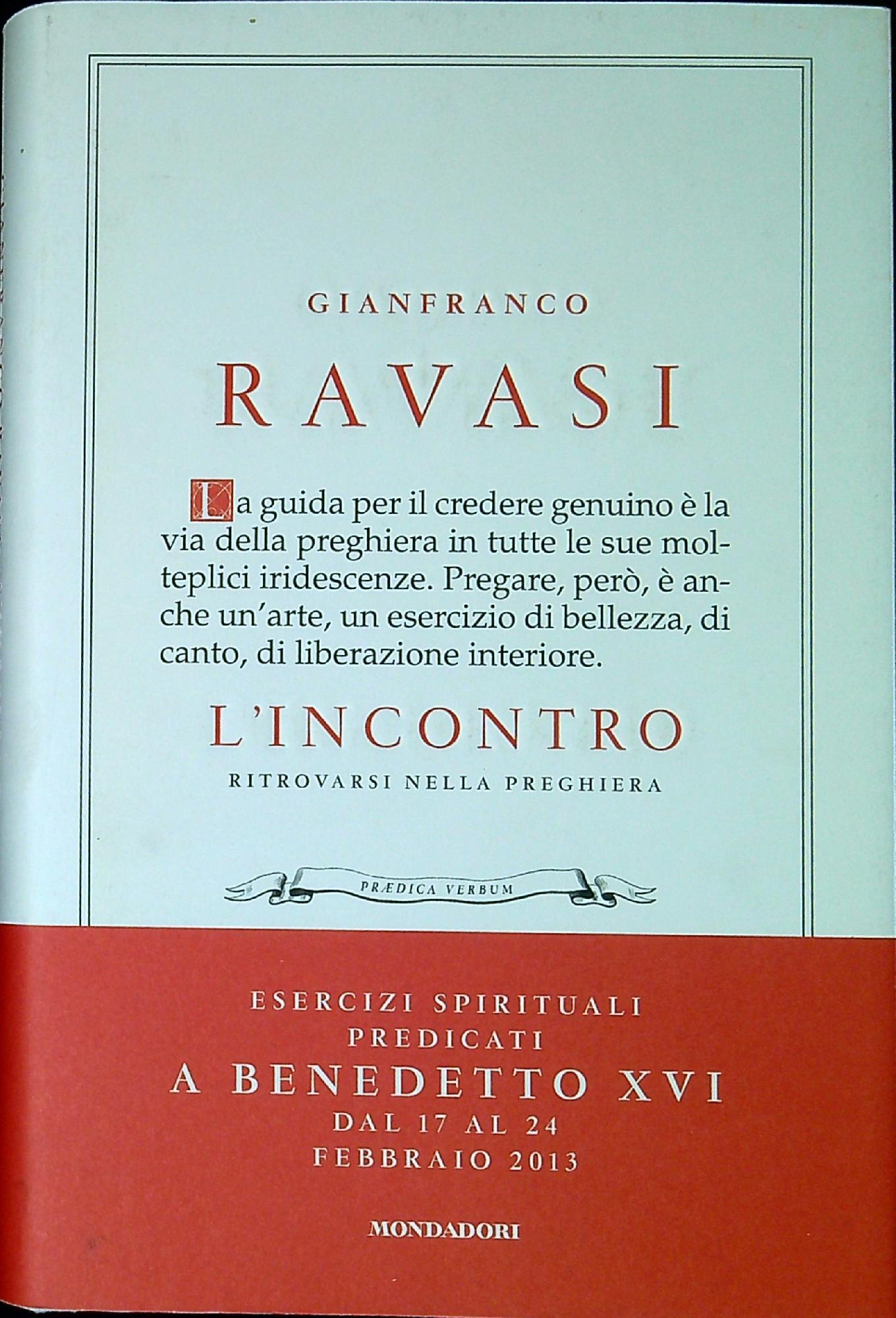 L' incontro : ritrovarsi nella preghiera