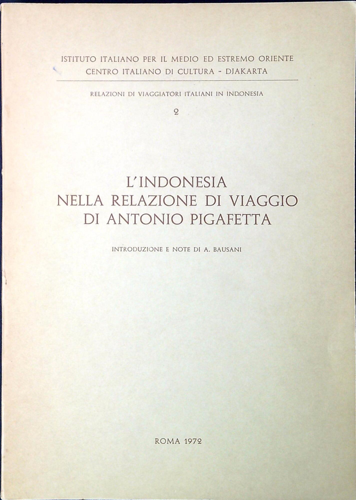 L'Indonesia nella relazione di viaggio di Antonio Pigafetta