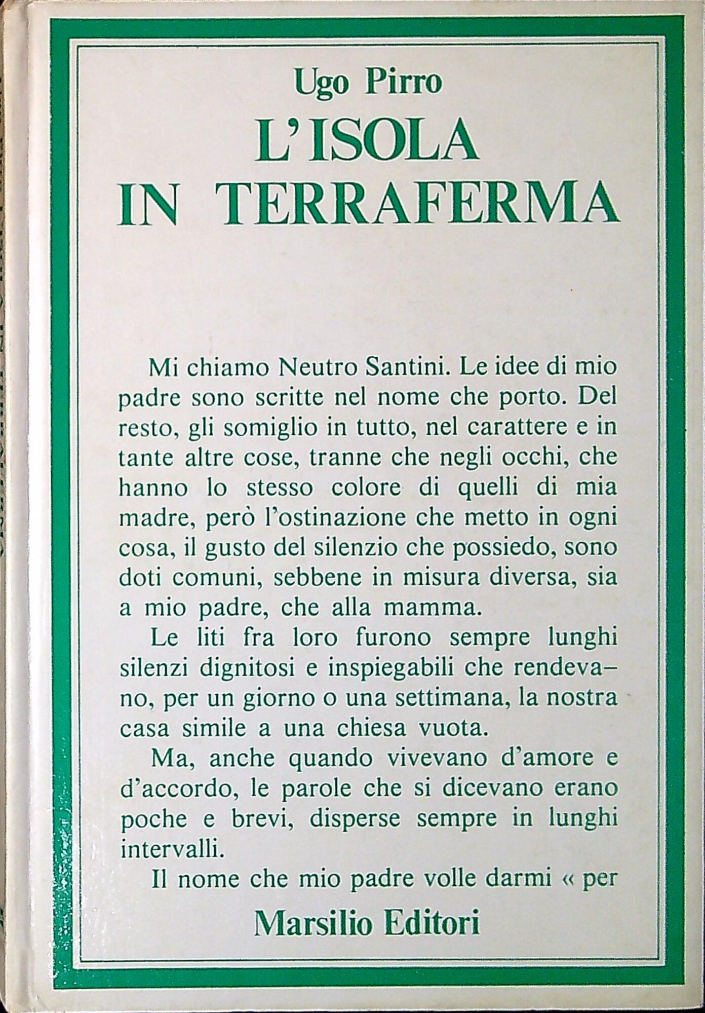 L'isola in terraferma