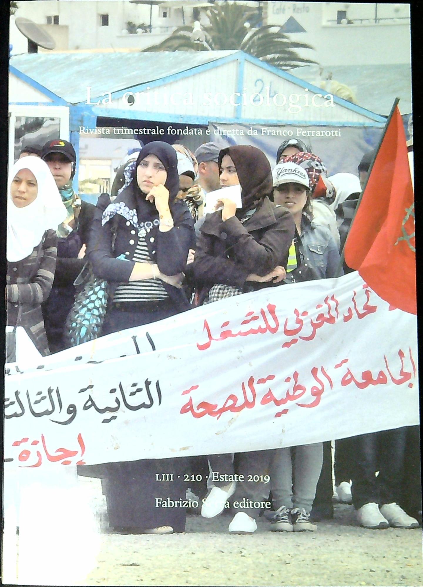 La critica sociologica, Rivista trimestrale fondata e diretta da Franco …