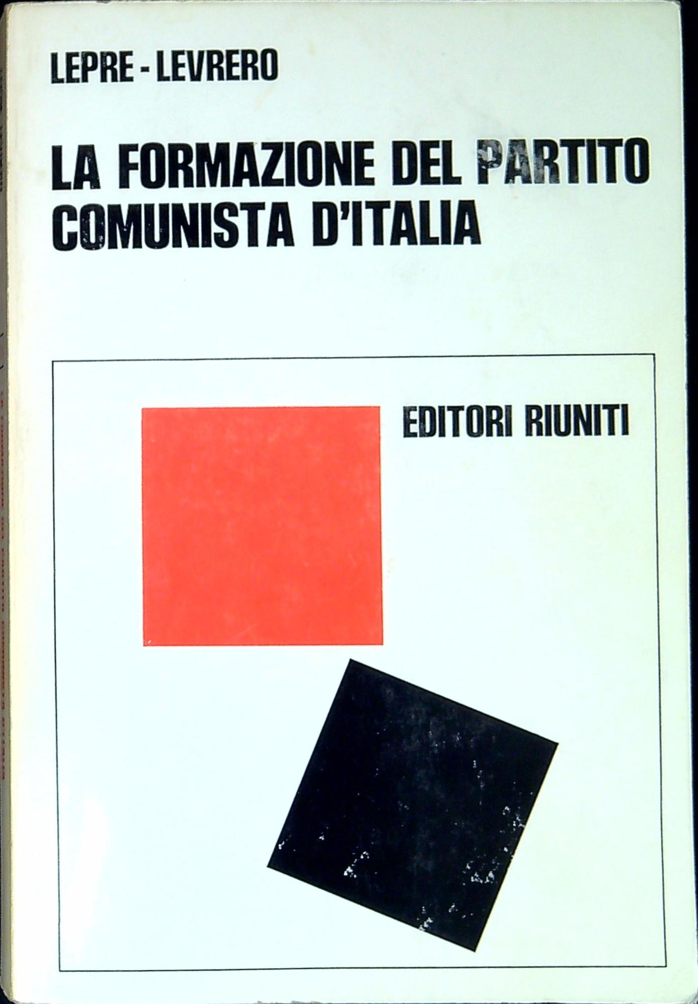 La formazione del partito comunista d'Italia