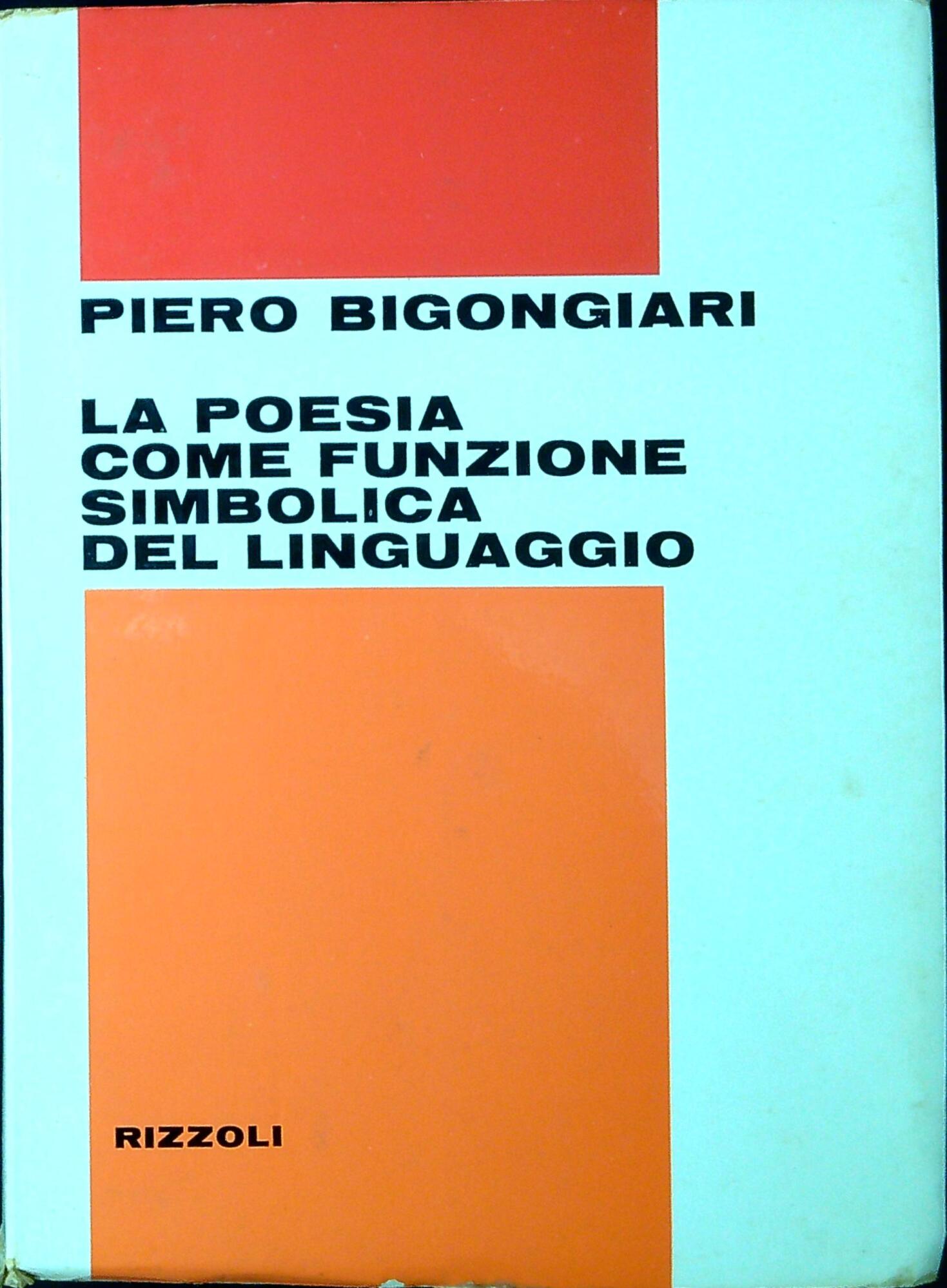 La poesia come funzione simbolica del linguaggio