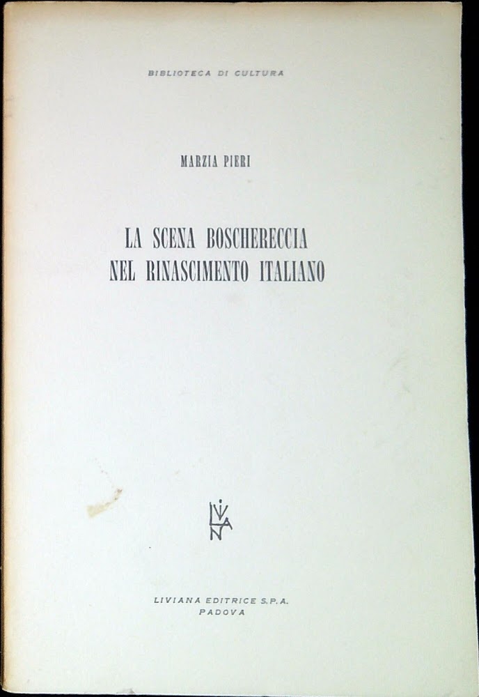 La scena boschereccia nel Rinascimento italiano