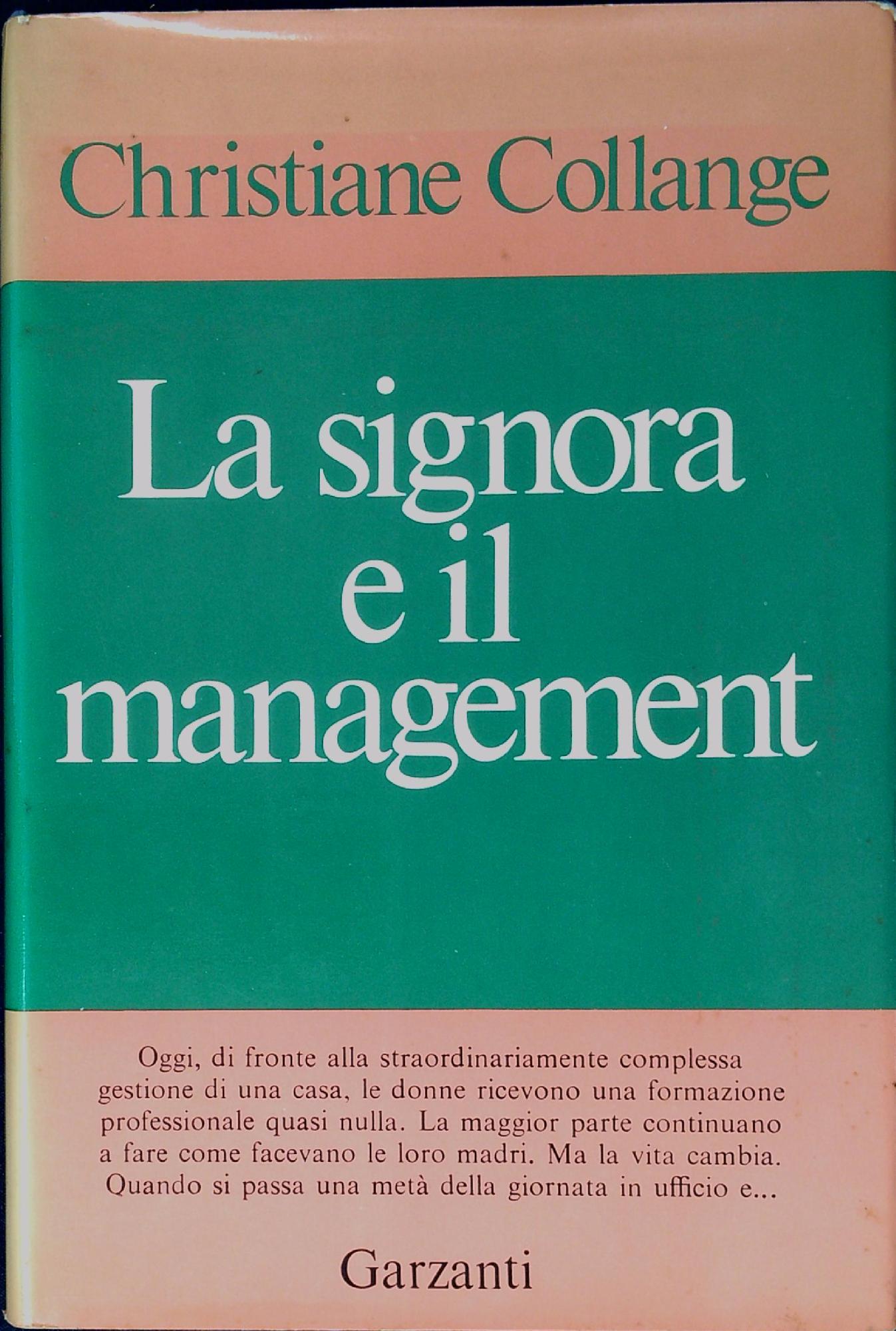 La signora e il management