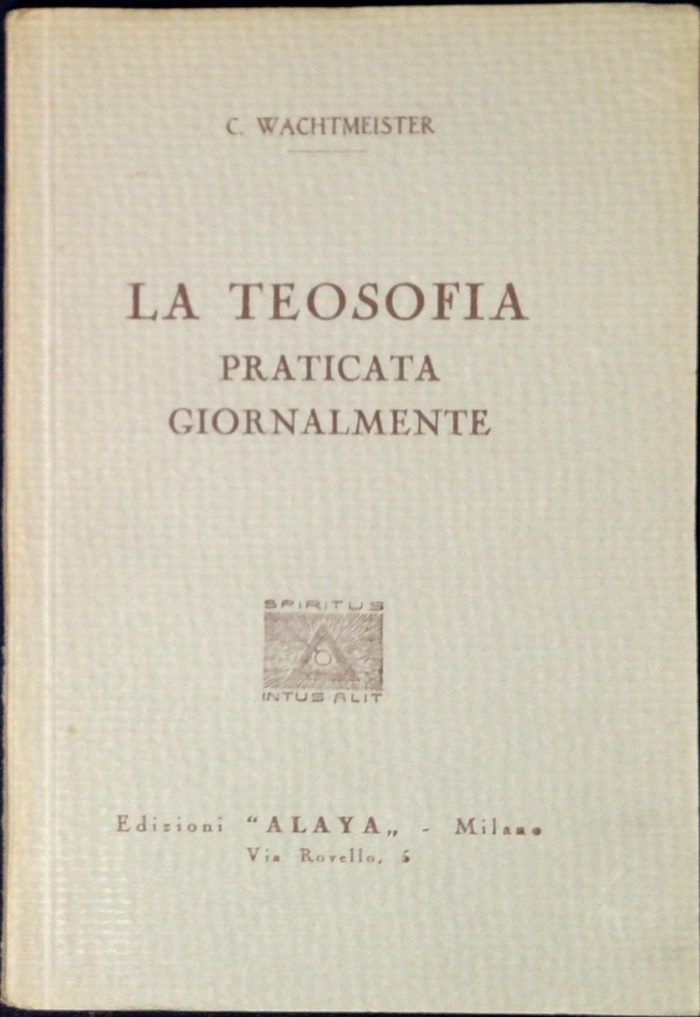 La teosofia praticata giornalmente