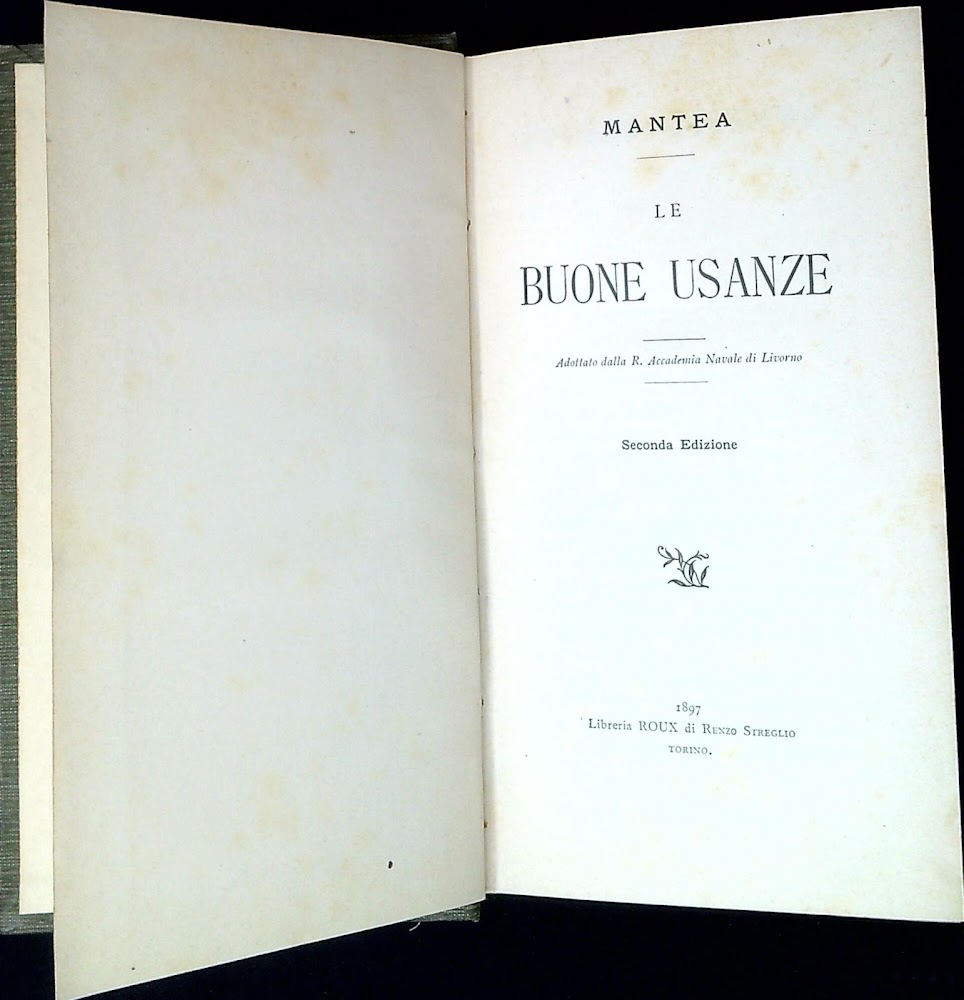 Le buone usanze