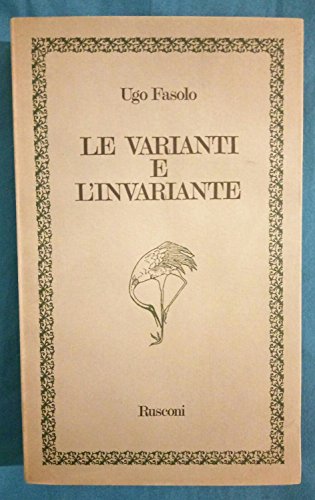 Le Varianti E L'invariante