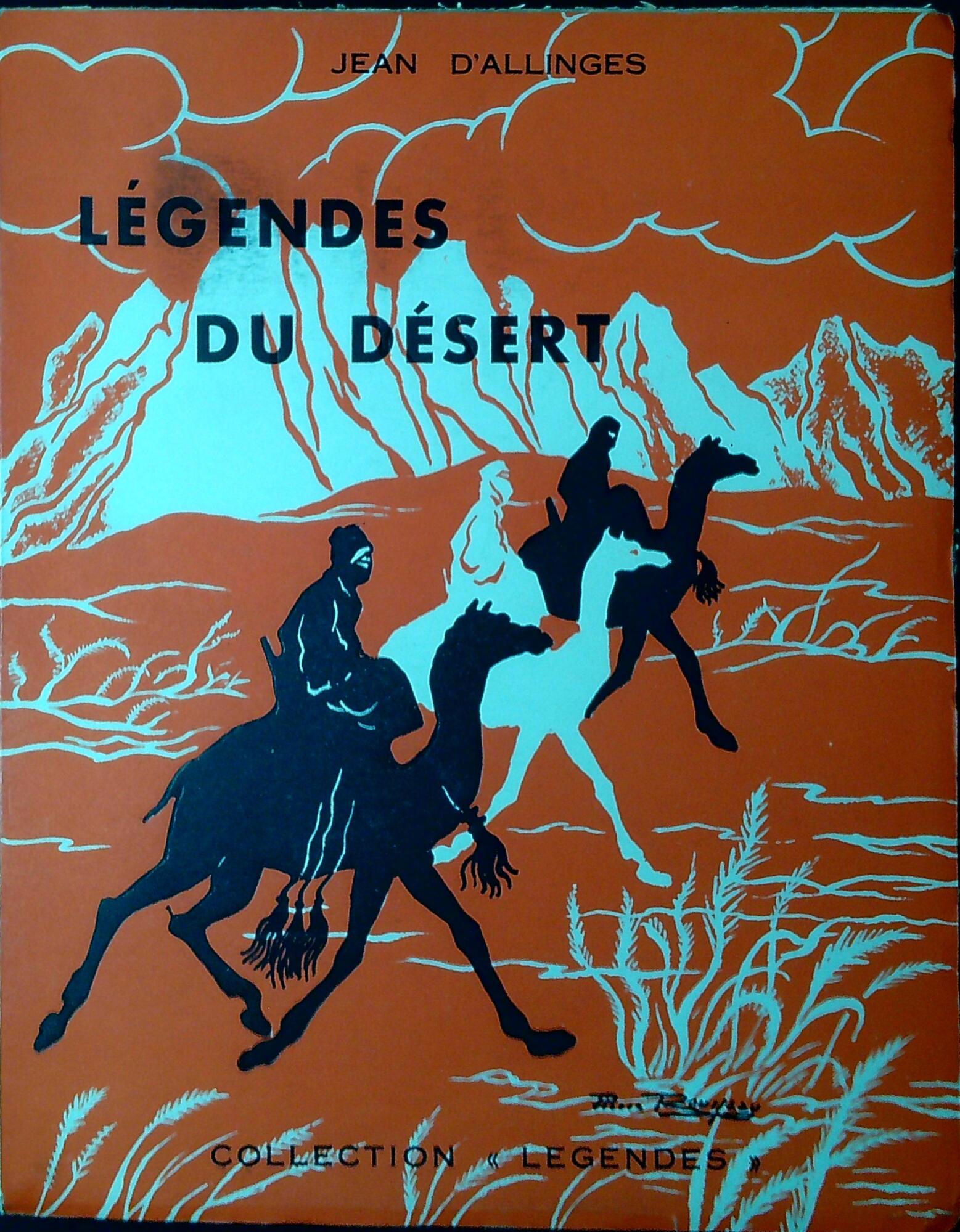 Légendes du désert Copertina flessibile