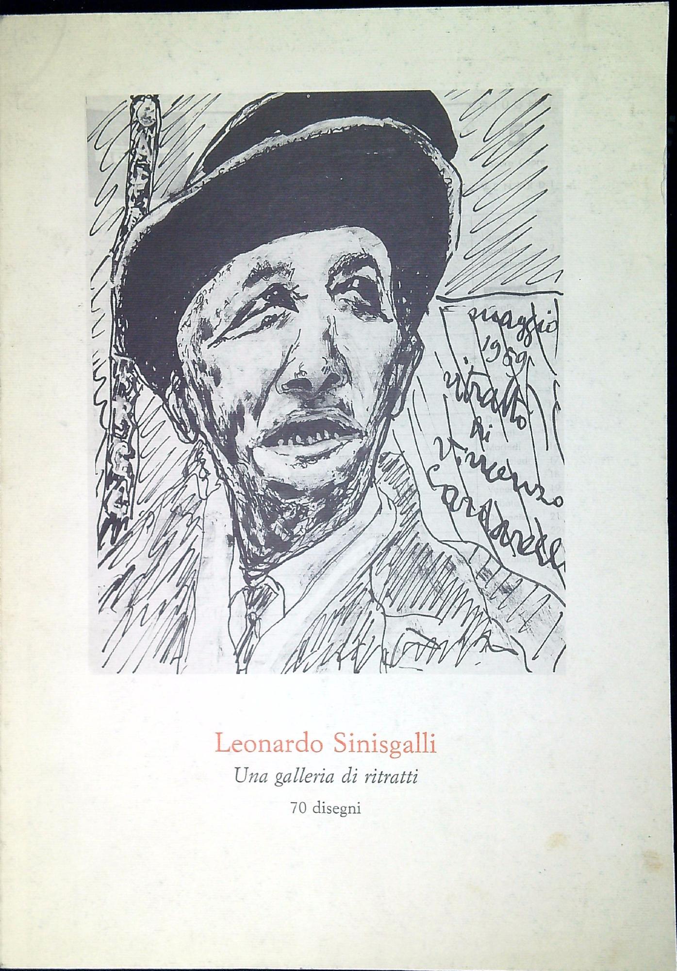Leonardo Sinisgalli: una galleria di ritratti : 70 disegni