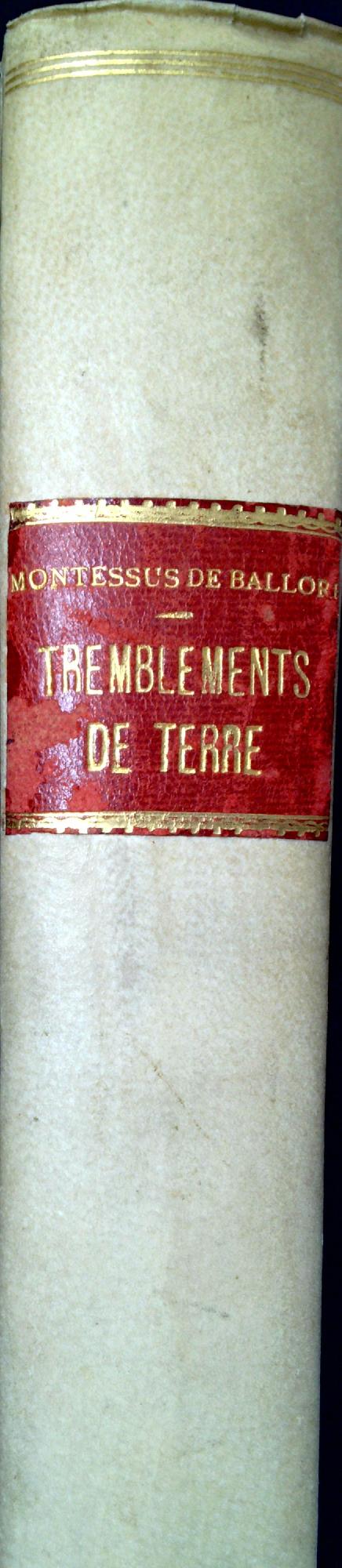 Les tremblements de terre : geografie seismologique