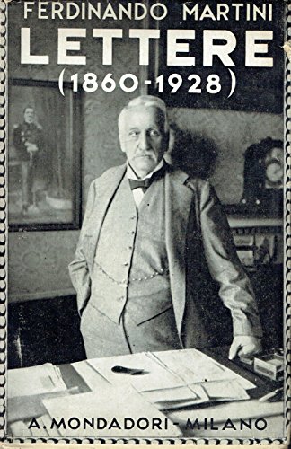 Lettere (1860 - 1928).