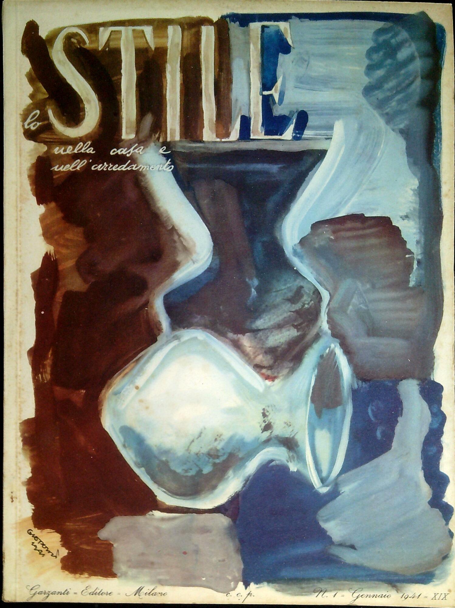 Lo stile nella casa e nell'arredamento. N.1 Gennaio 1941
