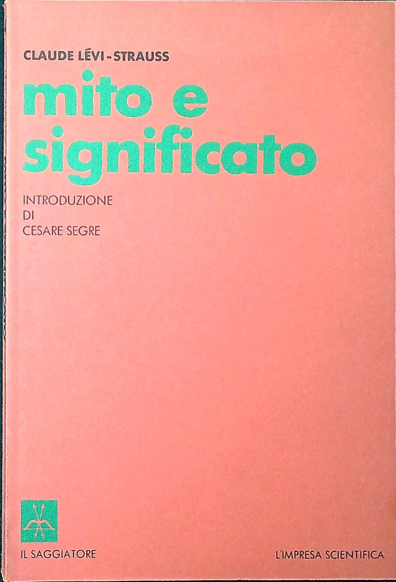 Mito e significato : cinque conversazioni radiofoniche