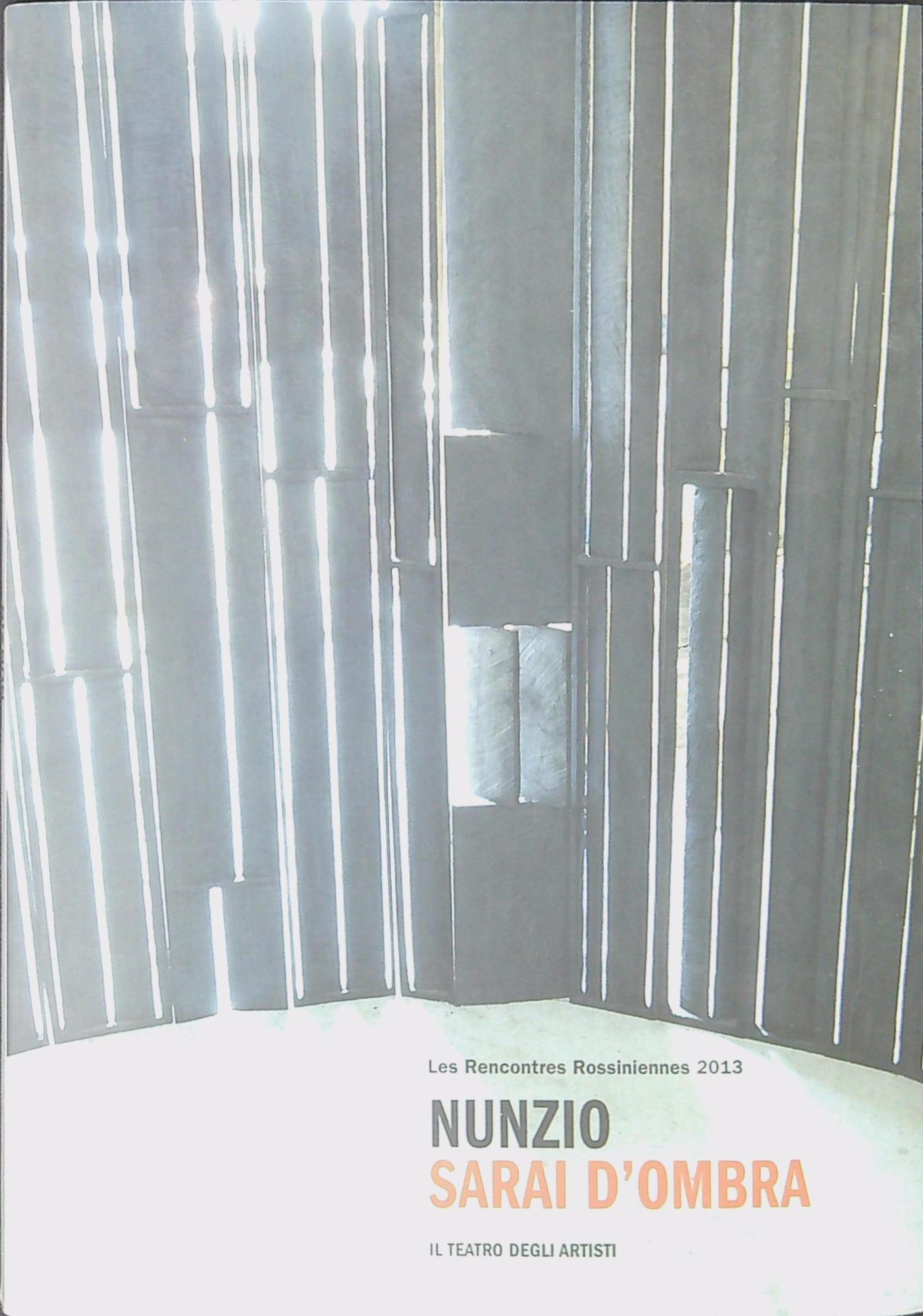 Nunzio : sarai d'ombra